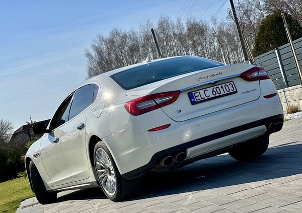 Maserati Quattroporte cena 143000 przebieg: 52000, rok produkcji 2014 z Łowicz małe 254